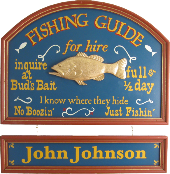 10 Plaques for the Fisherman's Man Cave